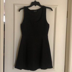 Black skater dress